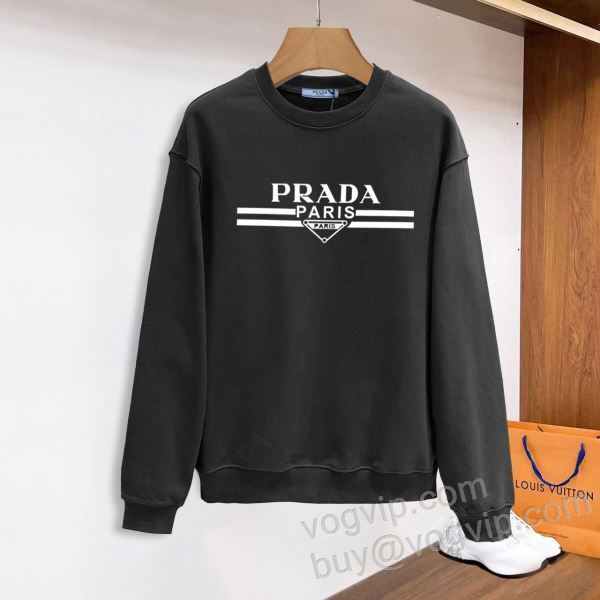 プルオーバーパーカー 2025人気セール定番 プラダ PRADA偽物ブランド WTPR270 2色可選