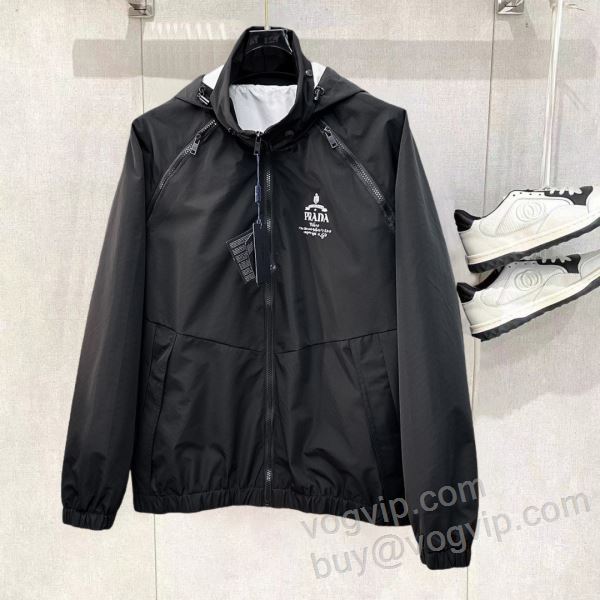 ブランドコピー 2025新商品！ プラダ PRADA WTPR284 ブルゾン ジャケット、上着