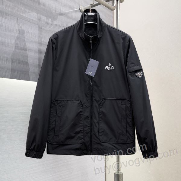 ブルゾン ジャケット、上着 2025年モデル入荷 プラダ ブランド 偽物 通販 WTPR298 2色可選