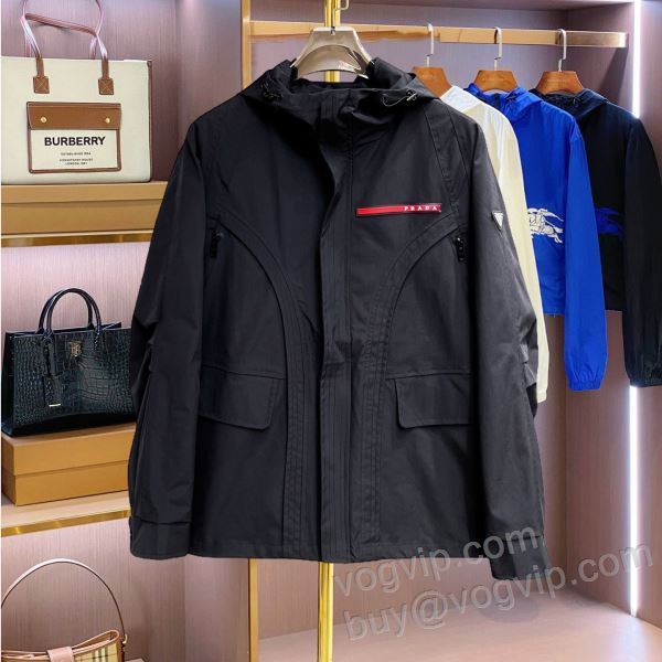 PRADAブランドコピー WTPR305 2025最新入荷 プラダ ブルゾン ジャケット、上着