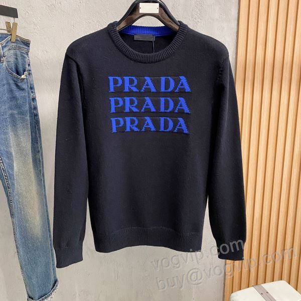 PRADAブランド 偽物 通販 WTPR309 2025HOT大人気 プラダ ニット セーター