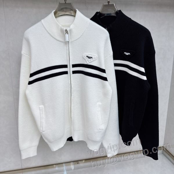 2025お得本物保証 プラダ WTPR314 ニット セーター 2色可選 PRADAブランドスーパーコピー