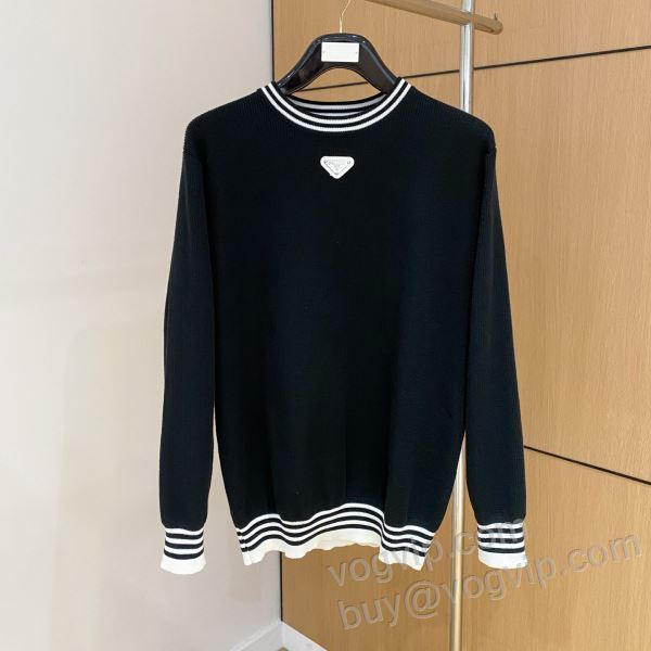 ニット セーター 2色可選 2025お買い得高品質 プラダ PRADA WTPR318 ブランドスーパーコピー 激安専門店