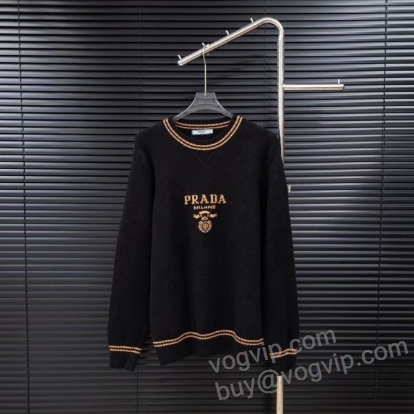 ニット セーター 3色可選 2025超激得格安 プラダ PRADA WTPR326 人気のスーパーブランドコピー品質保証
