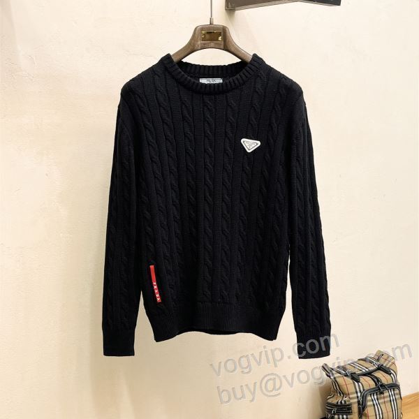 プラダ コピーブランド WTPR333 2025割引セール ニット セーター 2色可選