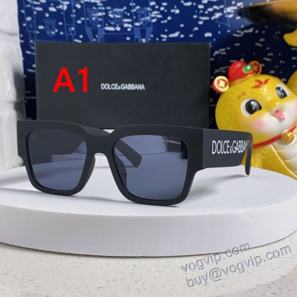 2025年モデル入荷 ドルチェ＆ガッバーナ ブランド 偽物 通販 芸能人に愛用者続出 YJDG004 サングラス 眼鏡/メガネ 4色可選