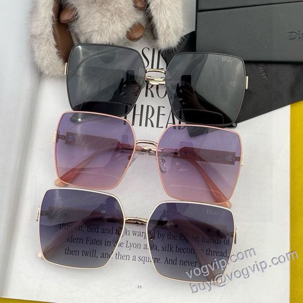 高品質 人気 ディオール 偽物ブランド YJDIOR008 2025最新入荷 サングラス 眼鏡/メガネ 3色可選