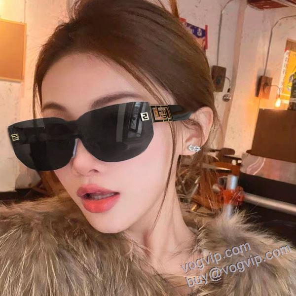 当店ランキング1位常連 フェンディ スーパーコピー YJFEN002 2025年モデル入荷 サングラス 眼鏡/メガネ 2色可選