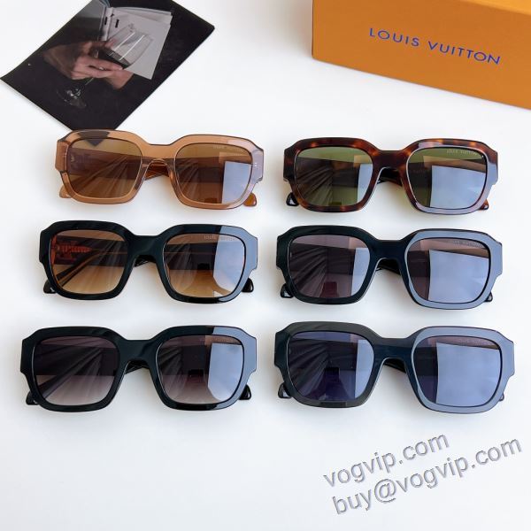 2025品質保証大人気 ルイ ヴィトン LOUIS VUITTONコピー ブランド おしゃれに絶大な人気 YJLV037 サングラス 眼鏡/メガネ 多色選択可