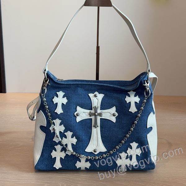 CHROME HEARTSコピー 2026人気セール高品質 CHRBAG036 クロムハーツ ショルダーバッグ 2色可選 人気 ランキング