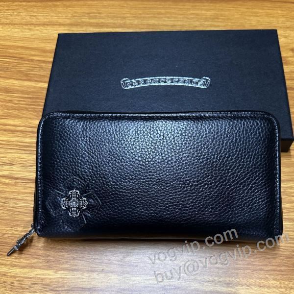 CHROME HEARTSコピー 2026お買い得大人気 CHRNQB014 クロムハーツ 長財布 ウォレット 人目を惹くデザイン