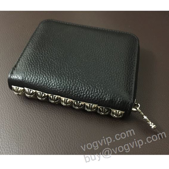 優しい色合い クロムハーツ CHROME HEARTSコピー ブランド 2026お買い得大人気 CHRNQB015 ミニ財布 小銭入れ