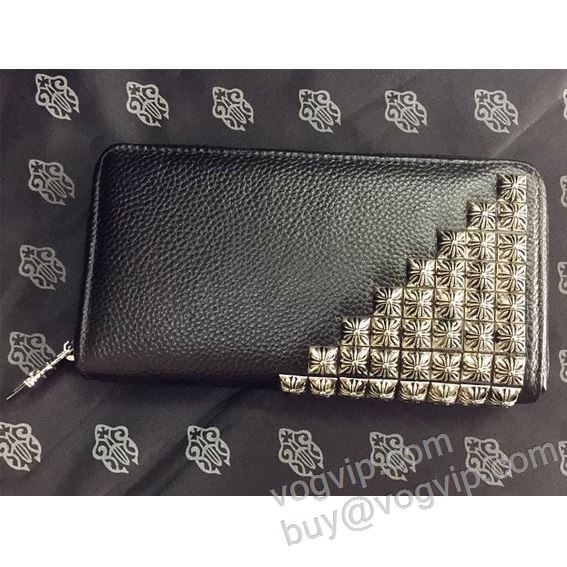 CHROME HEARTSコピーブランド 2026人気セール高品質 CHRNQB018 クロムハーツ 長財布 ウォレット 機能性?耐久性抜群