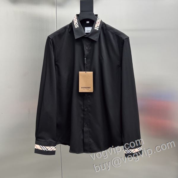 長袖シャツ 2色可選 バーバリー BURBERRYブランドコピー 2026最安値本物保証 BU012