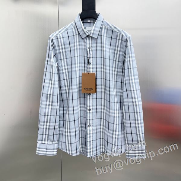 BURBERRYコピー ブランド 2026年モデル入荷 BU015 バーバリー 長袖シャツ 3色可選