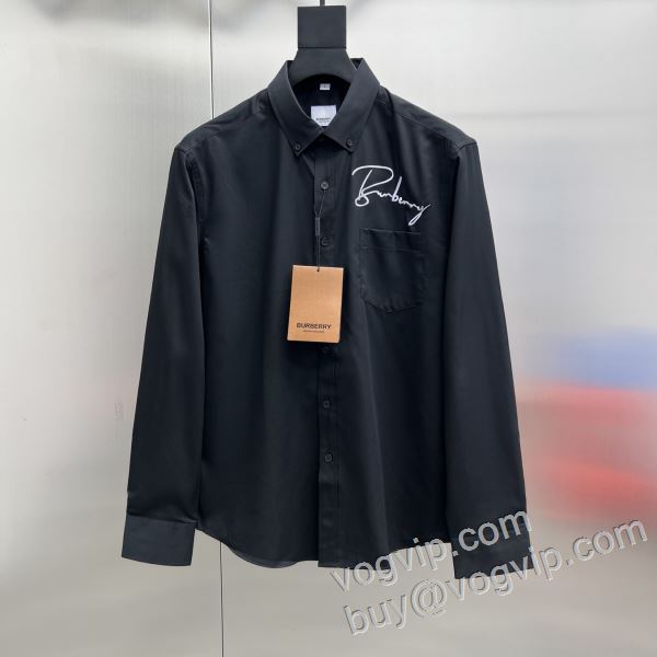 バーバリー BURBERRYコピーブランド 2026春夏季超人気 BU018 長袖シャツ 2色可選