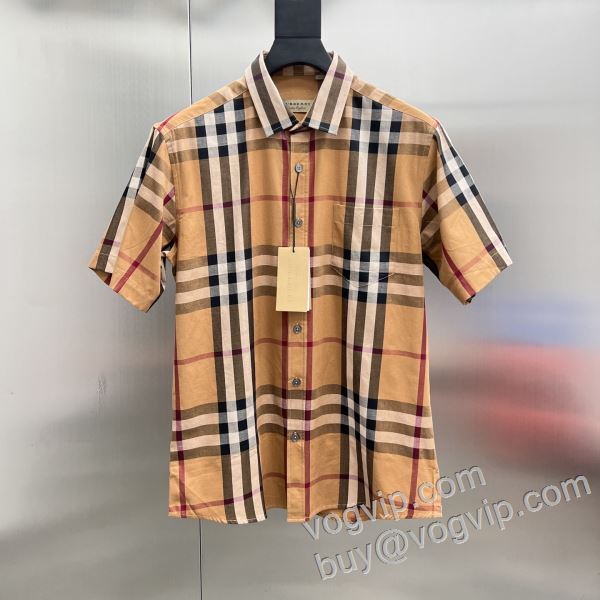2026春夏季超人気 バーバリー BURBERRY偽物ブランド BU019 半袖シャツ 2色可選