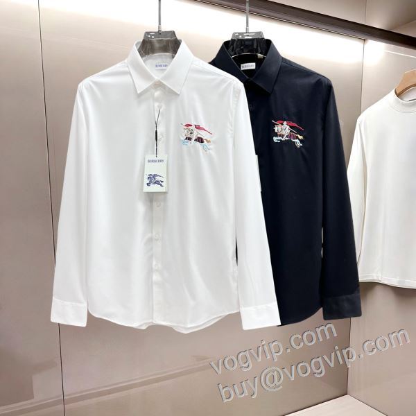バーバリーコピー 2026お買い得品質保証 BU025 長袖シャツ 2色可選