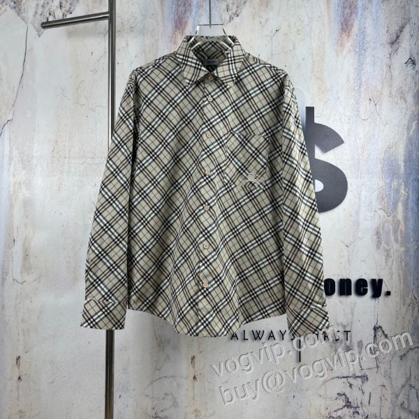 バーバリースーパーコピー BU031 長袖シャツ 2026爆買い新品
