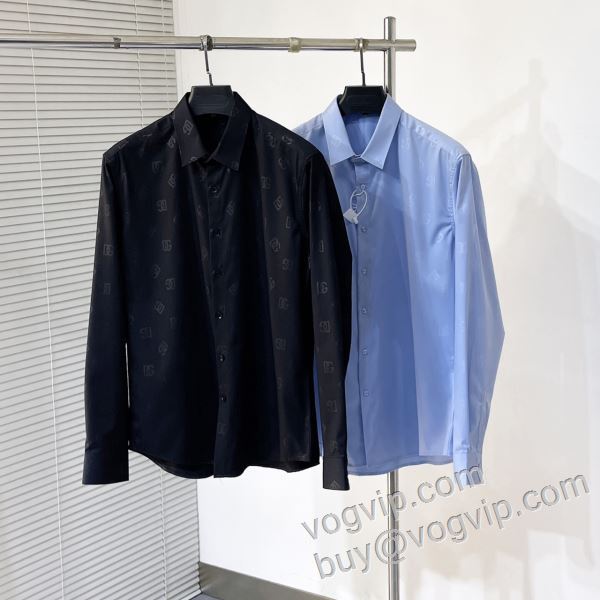 ドルチェ＆ガッバーナ コピーブランド DG007 長袖シャツ 2色可選 2026人気定番爆買い