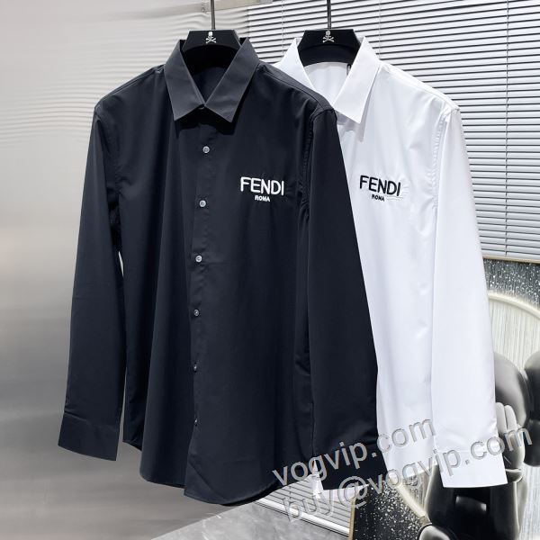 長袖シャツ 2色可選 フェンディコピー ブランド 2026最安値セール FEN015