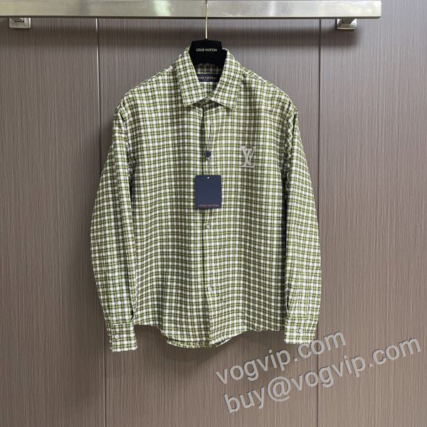 LOUIS VUITTONブランドコピー 2026人気定番最新作 LV023 ルイ ヴィトン 長袖シャツ