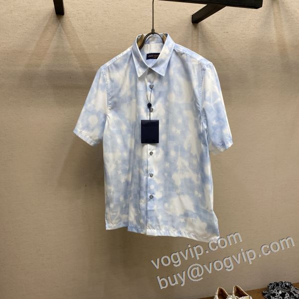 ルイ ヴィトン LOUIS VUITTONブランド 偽物 通販 2026年モデル入荷 LV069 半袖シャツ