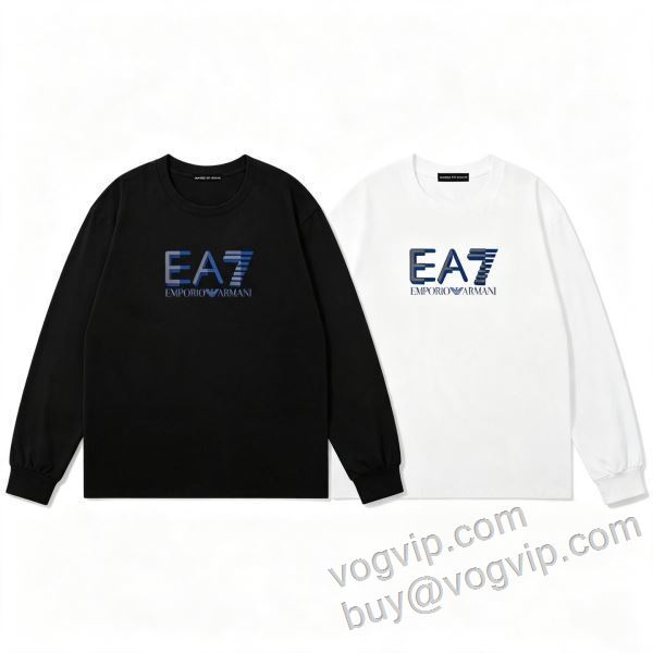 2026お買い得高品質 アルマーニブランドスーパーコピー CTSAR010 入手困難！ 長袖Tシャツ 2色可選
