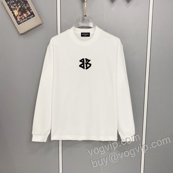 2026最安値高品質 バレンシアガスーパーコピー CTSBAL002 海外限定ライン 長袖Tシャツ 2色可選
