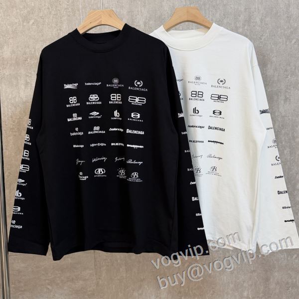 実用性に溢れるアイテム バレンシアガコピーブランド CTSBAL007 長袖Tシャツ 2色可選 2026新作入荷人気