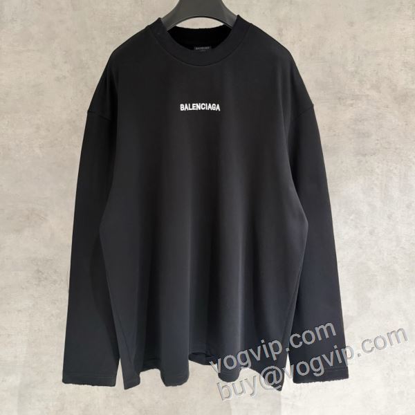 バレンシアガスーパーコピー 2026新商品！ CTSBAL009 長袖Tシャツ 2色可選 大人気アイテム！入手困難
