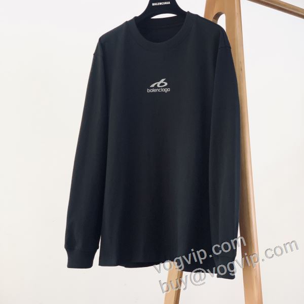 長袖Tシャツ 2色可選 バレンシアガ BALENCIAGA 2026新商品！ CTSBAL012 VOGブランドスーパーコピー ショートパンツ 確定となる上品