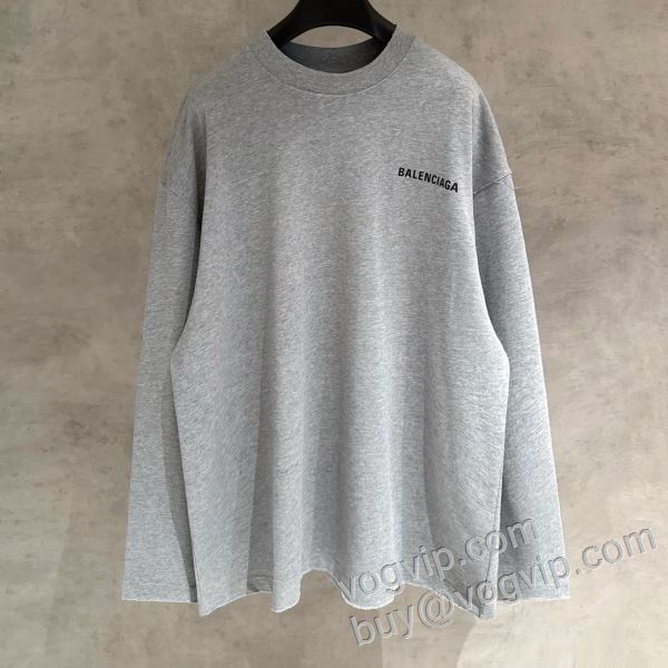 日本未入荷モデル 長袖Tシャツ 3色可選 バレンシアガ BALENCIAGA 2026限定セール高品質 CTSBAL015 スーパーコピー信用できるサイト