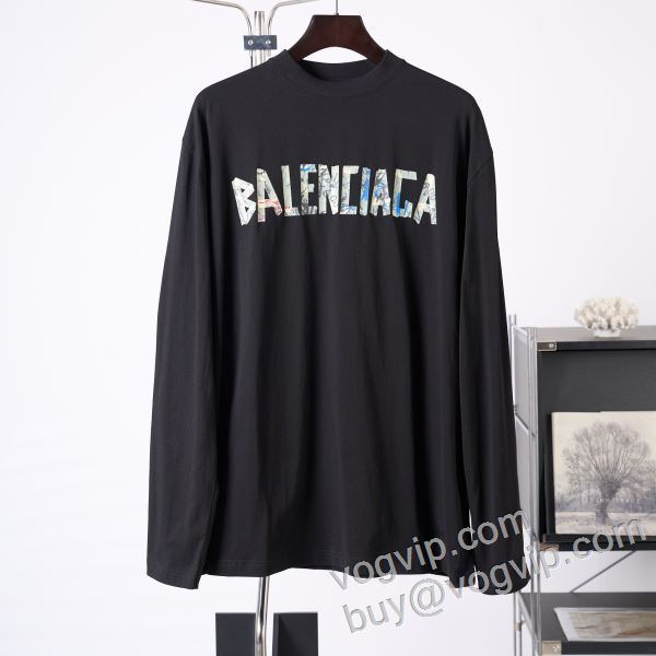 2026人気新作 バレンシアガ BALENCIAGA 洗練を十分に演出する CTSBAL022 長袖Tシャツ vogブランド コピー 優良店