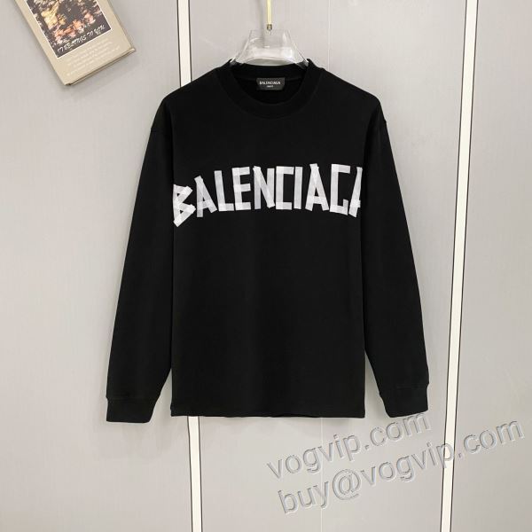 長袖Tシャツ 2色可選 バレンシアガブランドコピー 2026秋冬季超人気 CTSBAL052