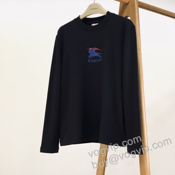 最旬アイテム バーバリーブランドコピー CTSBU011 長袖Tシャツ 2色可選 2026最新入荷