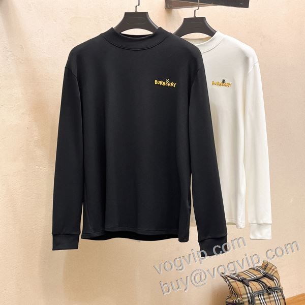 バーバリーBURBERRYスーパーコピー 2026HOT品質保証 CTSBU013 長袖Tシャツ 2色可選 人気商品