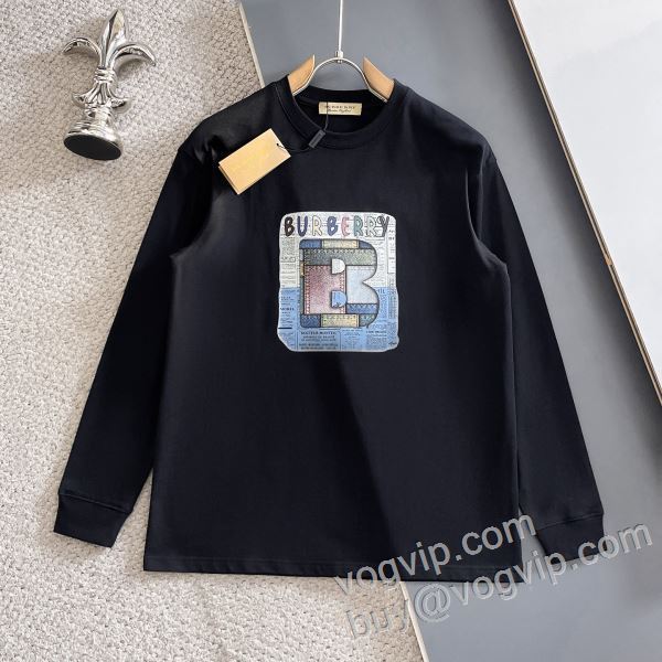 2026HOT品質保証 バーバリーBURBERRYコピー 大人気☆NEW!! CTSBU014 長袖Tシャツ 3色可選