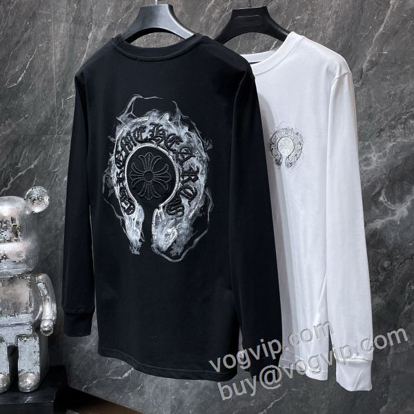クロムハーツブランドコピー CTSCHR011 長袖Tシャツ 2色可選 一番人気の新作はこれ