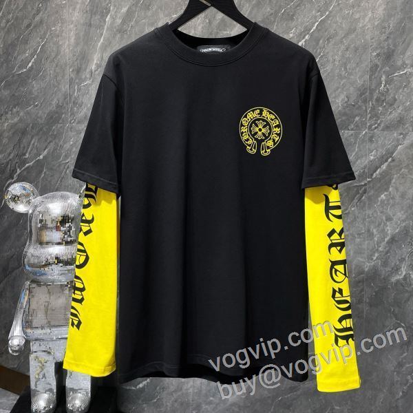 2026お得人気セール クロムハーツスーパーコピー 激安 活用できるアイテム CTSCHR018 長袖Tシャツ