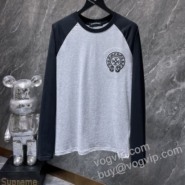 クロムハーツブランド 偽物 通販 2026超激得高品質 CTSCHR029 長袖Tシャツ 絶大な人気を誇る
