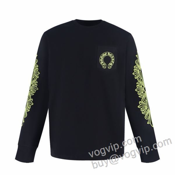 クロムハーツブランドコピー代引き専門店 2026格安通販 CTSCHR037 長袖Tシャツ 高級感を備えている
