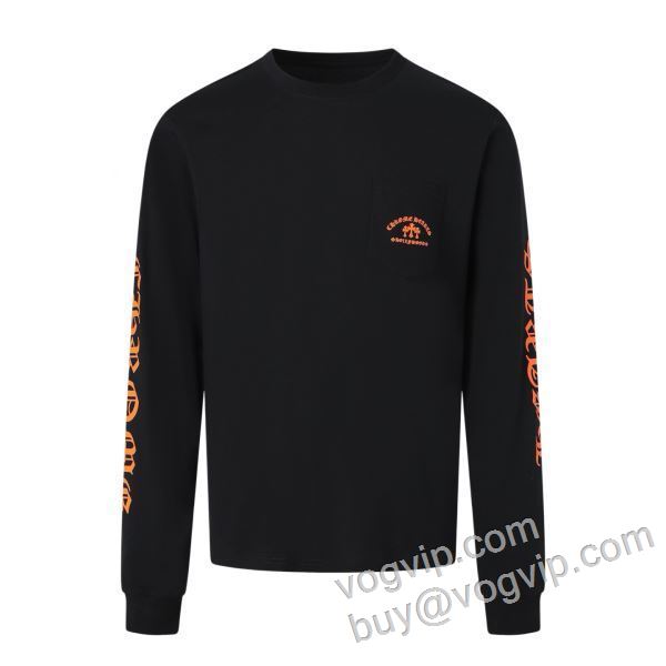 韓国の人気 クロムハーツ CHROME HEARTS CTSCHR043 長袖Tシャツ vogブランド コピー 優良店 2026驚きの破格値安い