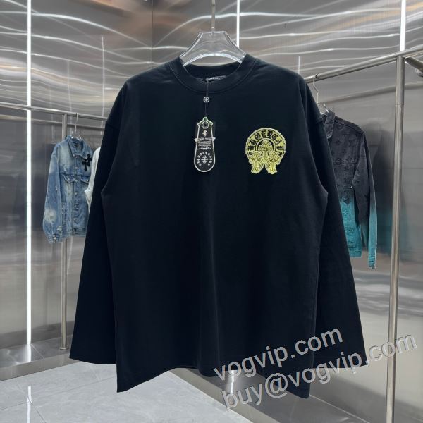 長袖Tシャツ 2色可選 TOPセラー賞受賞！ クロムハーツ最大級ブランドコピー通販優良店 2026品質保証定番人気 CTSCHR048