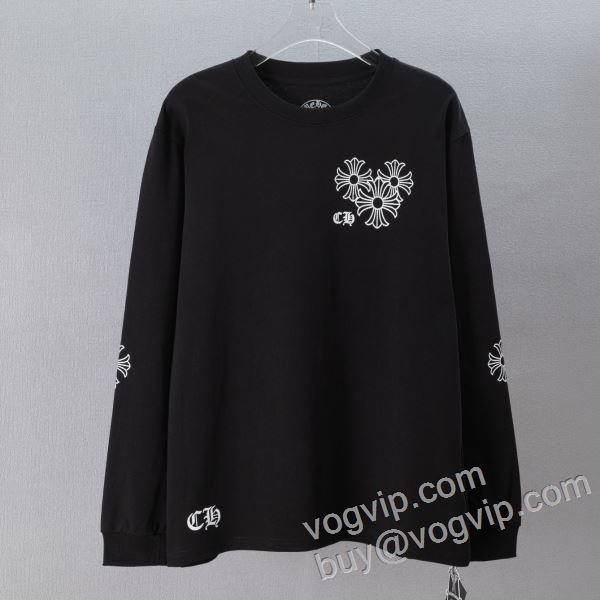 上品上質 クロムハーツコピー CTSCHR063 長袖Tシャツ 2色可選 2026新商品！