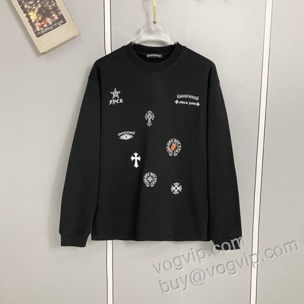 今買い◎得 長袖Tシャツ 2色可選 クロムハーツ偽物ブランド 2026最安値高品質 CTSCHR068
