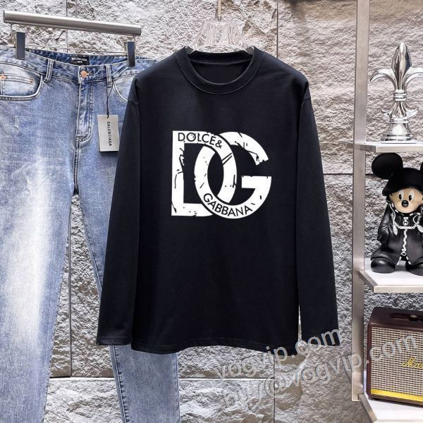 2026年モデル入荷 ドルチェ＆ガッバーナ スーパーコピー 激安 肌触りのいい CTSDG006 長袖Tシャツ 2色可選