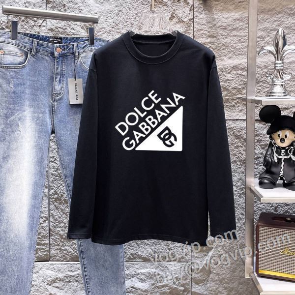 ドルチェ＆ガッバーナ スーパーコピー 2026HOT新作登場 CTSDG009 長袖Tシャツ 2色可選 主役になる存在感