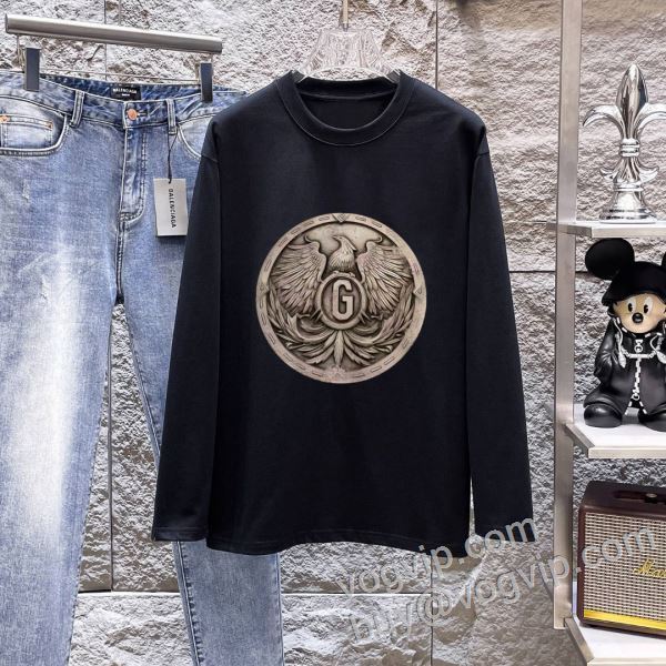 2026超激得格安 ドルチェ＆ガッバーナ ブランドスーパーコピー CTSDG018 大注目！ 長袖Tシャツ 2色可選