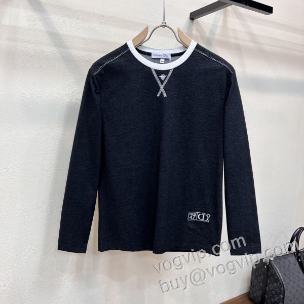 2026お得100%新品 CTSDIOR012 長袖Tシャツ ディオールブランド 偽物 通販 抜群な楽チン感ある大定番